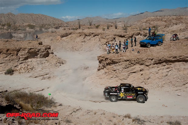 Rob MacCachren finished fourth in Trophy Truck.
