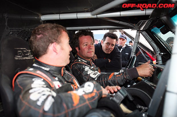 Robby Gordon came from 27th place to earn fifth overall. 