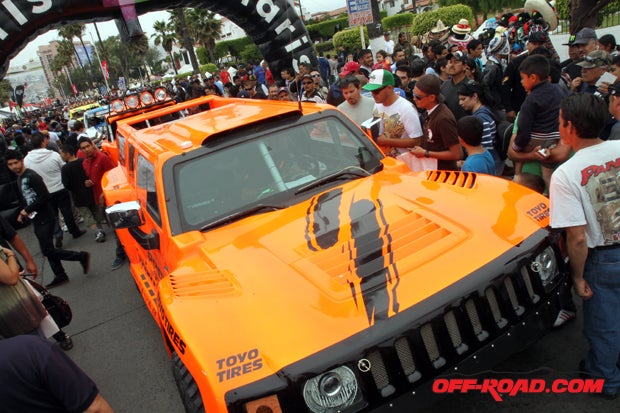 Robby Gordon will race his Dakar Hummer again in Baja. 