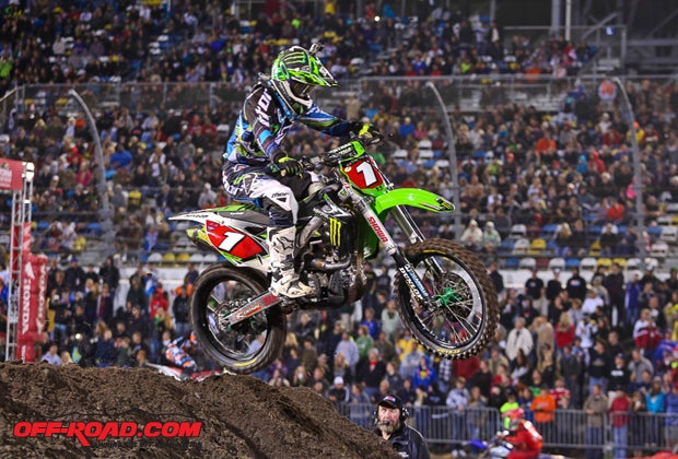 Ryan Villopoto's victory extends his points lead in the 450 class.