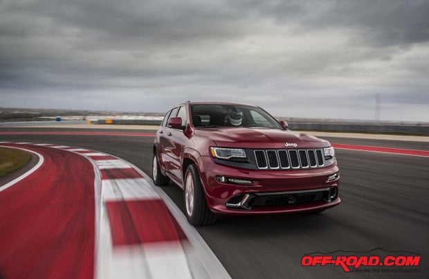 Jeep is also offering an SRT version of the Jeep Grand Cherokee that will be available in April 2013. 