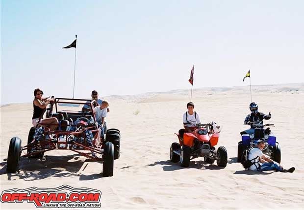 Dune flags are necessary equipment for the dunes, but they don't need to be limited to use only at sand locations such as Glamis. 