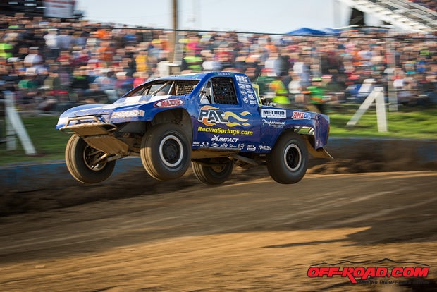 Shawn Morris took his first win in front of the packed Crandon crowd during the final Pro-Light race of the day. 