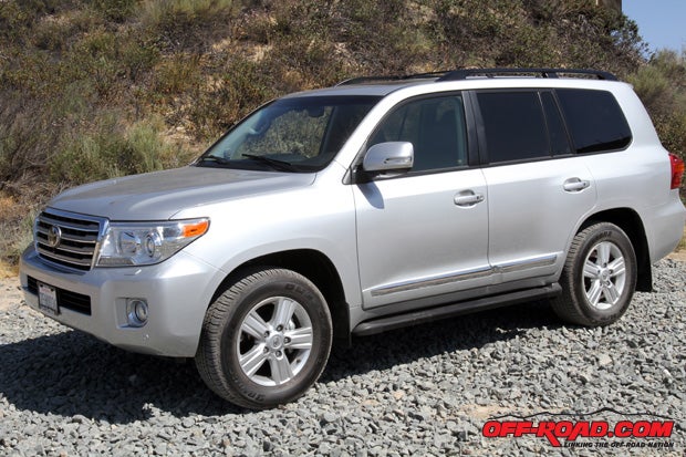 The 2015 Land Cruiser can fit up to 8 people.