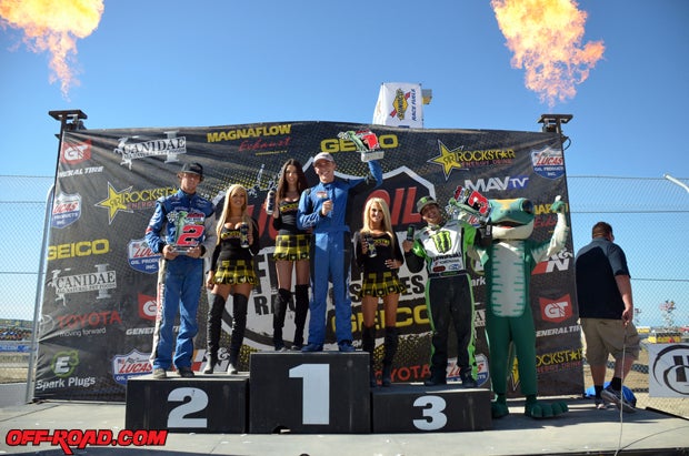 Pat Clark took his first win of the season in the spec Super Lite class.