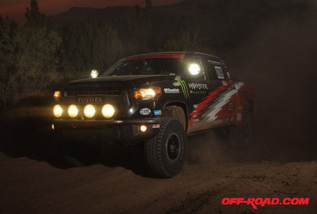 The Toyota team not only finished the race in a 2015 Tundra TRD Pro - they also won the Stock Full class. 
