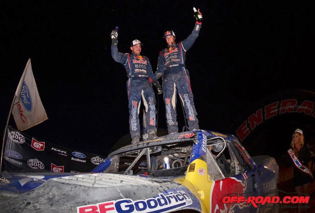 Bryce Menzies earned the victory at the 2013 Mint 400. 