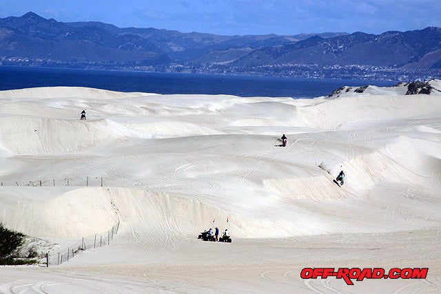 Clear blue skies, waves and rolling dunes - Oceano Dunes is truly a duners paradise.
