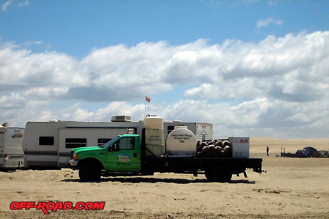 If you're dry camping at Oceano Dunes - the team from Yo, Bannana Boy! are ready to make your camping experience great with ice, firewood, fresh water and pump service.