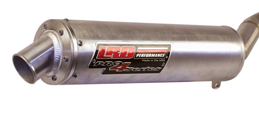 New Product LRD Performance KFX450R Pro 4 Series ATV Exhaust: Off-Road.com