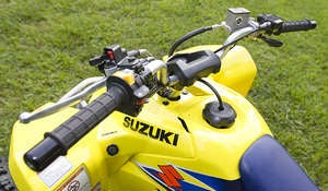Stock Suzuki Handlebars