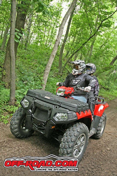 Polaris 2-up ATV