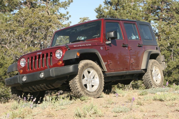 The 2008 Jeep Wrangler Unlimited Rubicon: 