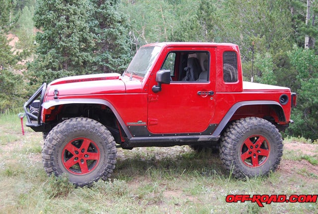 Review of Avengers New Jeep JK Half-Cab Top: 
