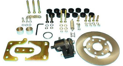 Spidertrax Rear Disc Brake Kit Components