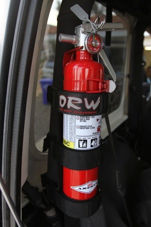 New Product: Off-Road Warehouse Velcro Fire Extinguisher Mount | Off