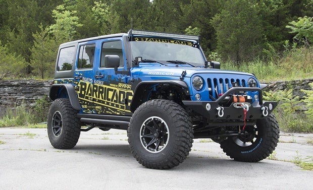 ExtremeTerrain and Barricade Off-Road Unveil Supercharged 2015 Jeep  Wrangler Giveaway 