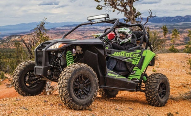 The Wildcat and other Arctic Cat ATVs and UTVs will become Textron Off Road vehicles going forward.