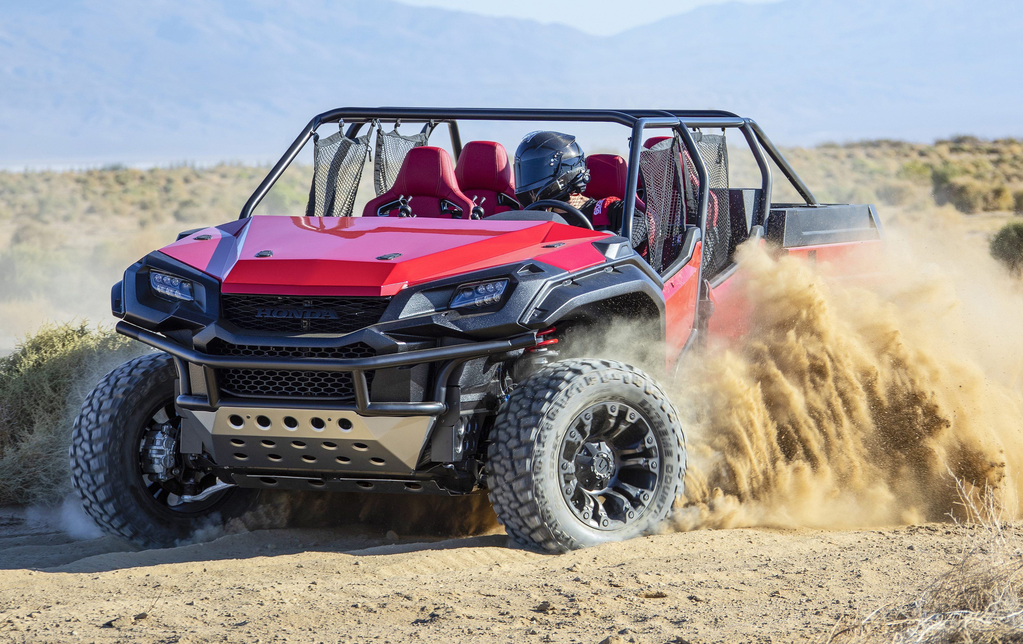 Opened, Wide Honda Rugged Open Air Vehicle Concept