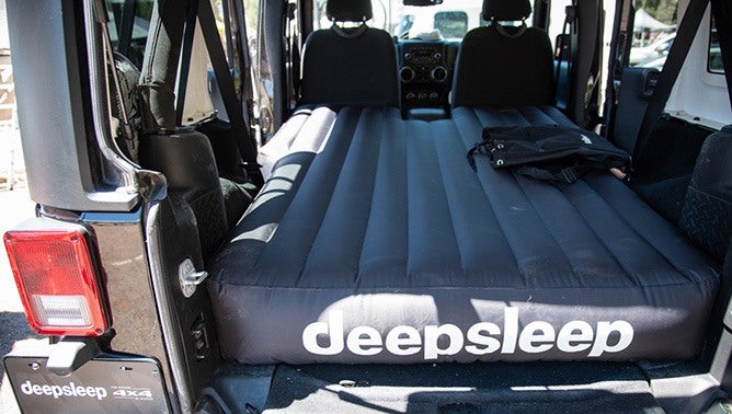 deepsleep jeep wrangler air mattress