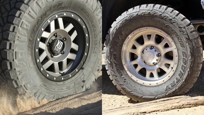 Nitto Ridge Grappler Vs Toyo Open Country R T Rubber Research Off Road Com