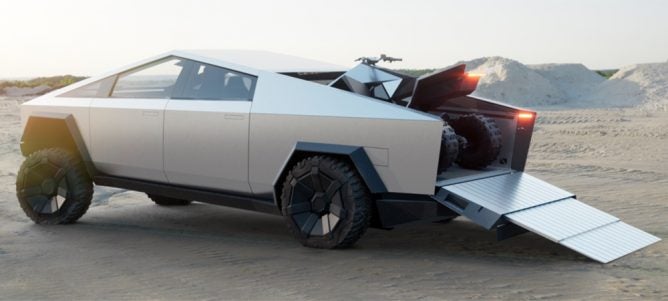 Tesla Cybertruck ATV