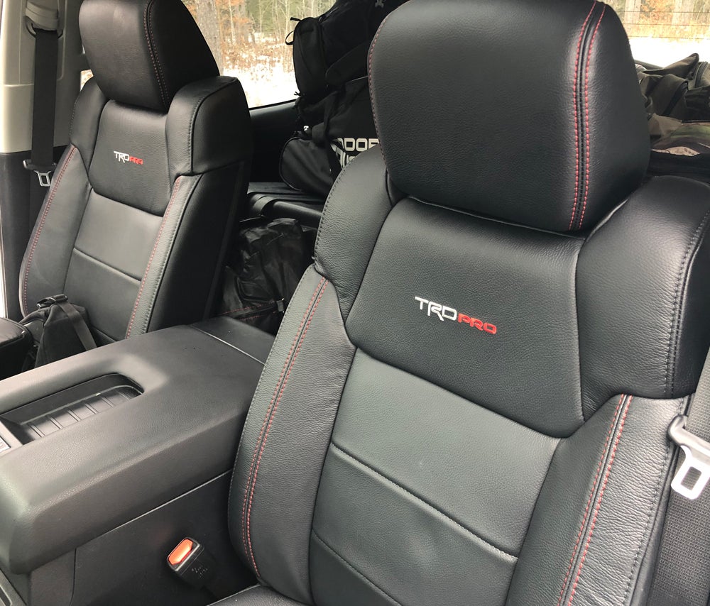 2020 Toyota TRD Pro Seats