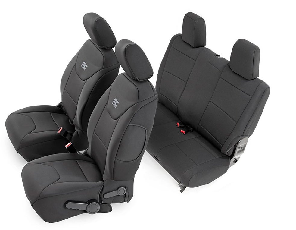 Rough Country Neoprene Jeep Seat Covers sized