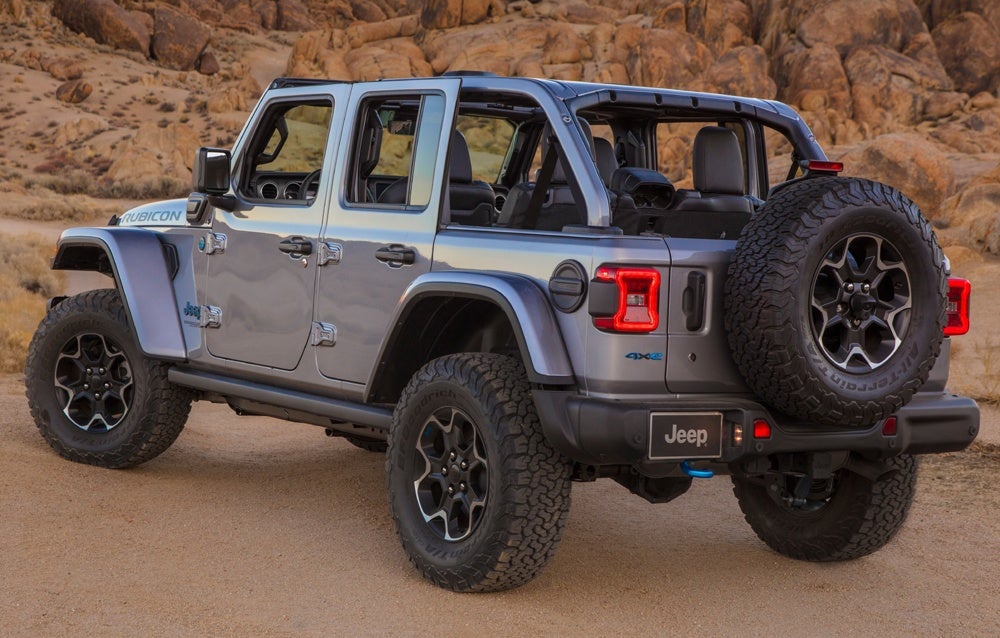 Jeep Wrangler Rubicon 4xe Rear