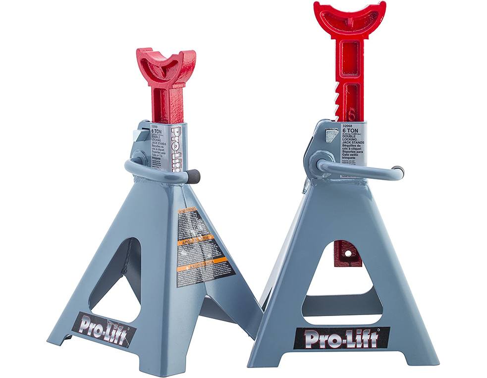 Pro-Lift T-6906D Double Pin 6-Ton Jack Stands - sized