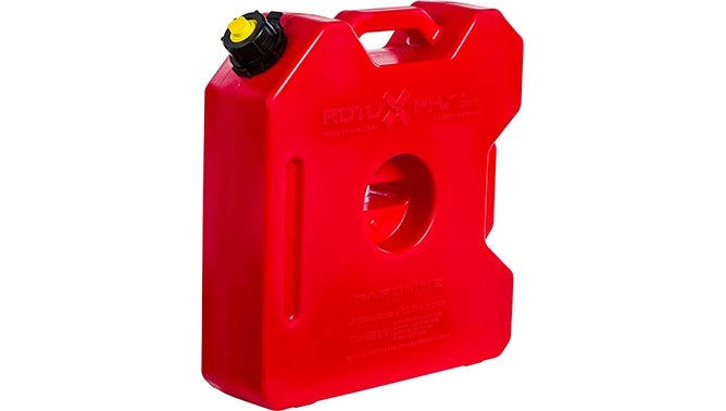 2 Gallon Fuel Pack Gas GASOLINE Jerry Can Spare Fuel Container Off Road for Jeep 