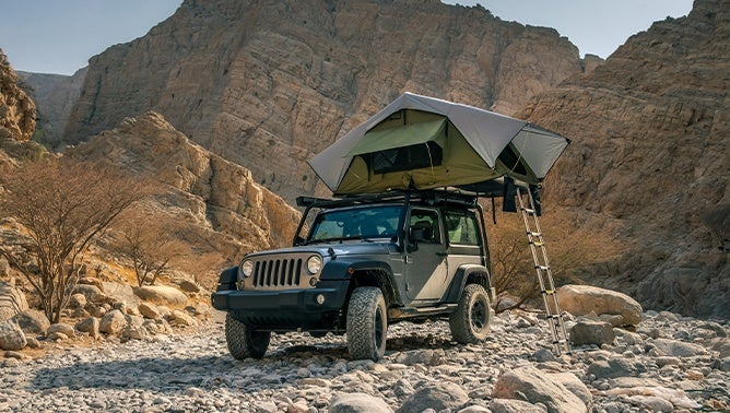 Best Jeep Tent Options for Off-Road Camping