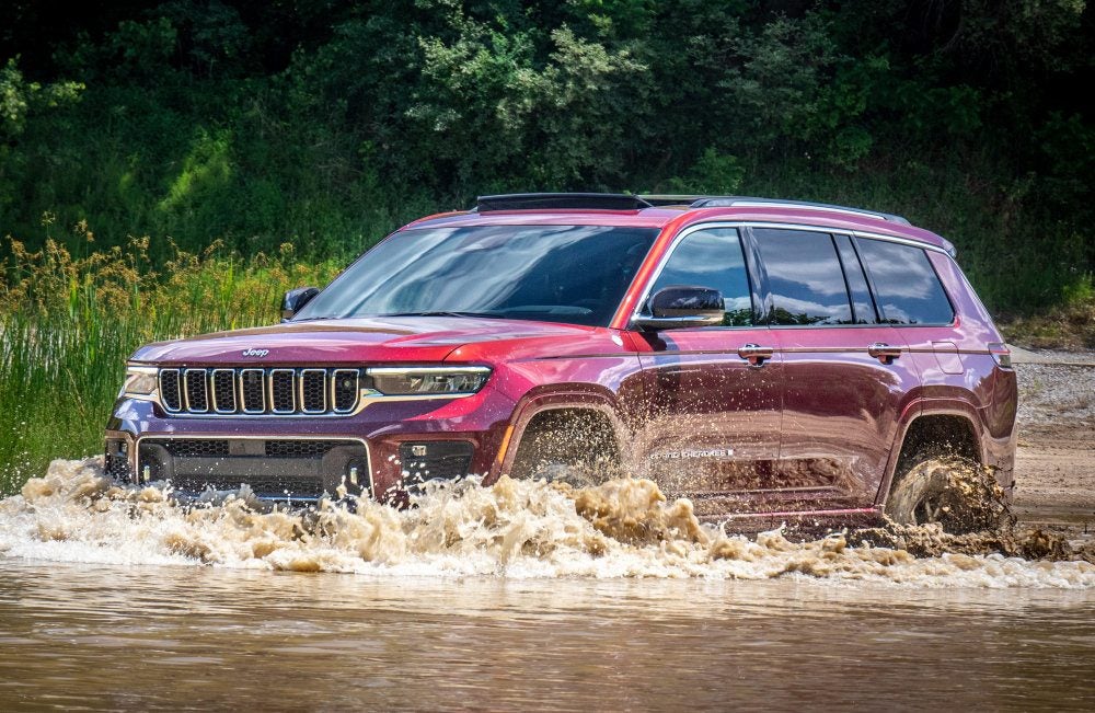 2021 Jeep Grand Cherokee L Overland Water