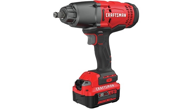 craftsman electric cordless impact wrench