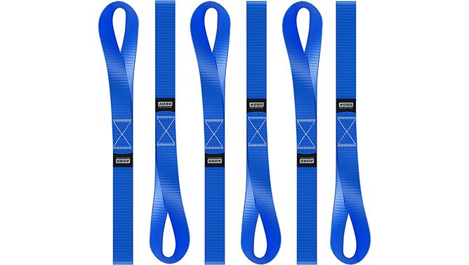 augo soft loop tie down straps