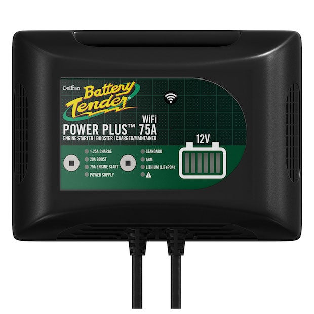 Battery Tenders' line of chargers is extensive, so double-check which unit suits your needs.