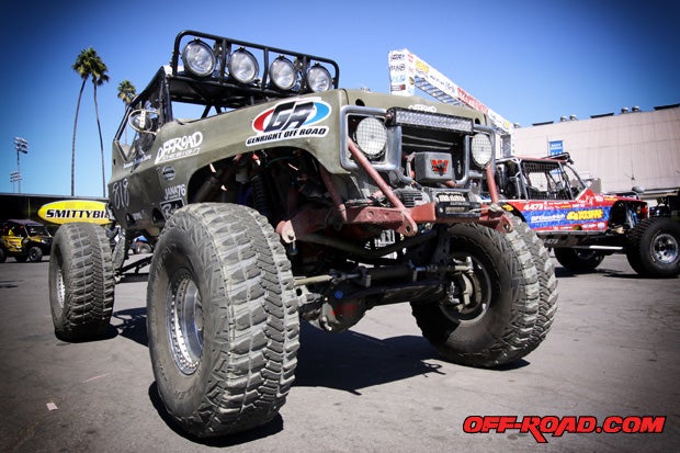 Ultra4 Rock Racers at King of Hammers exhibit during Off-Road Expo in Pomona, CA.