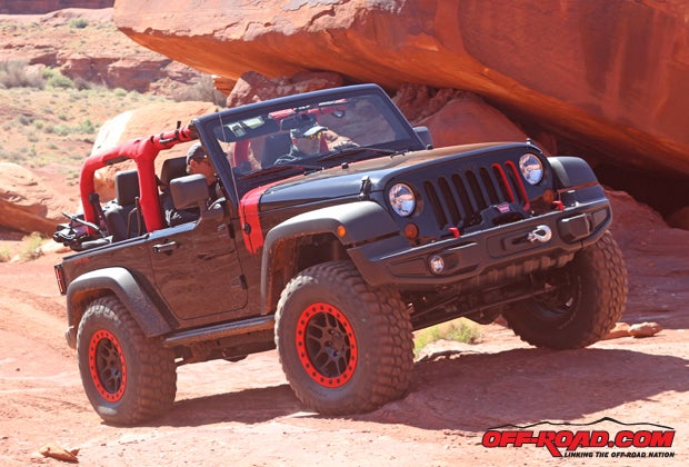 Jeep Wrangler Level Red Concept: 