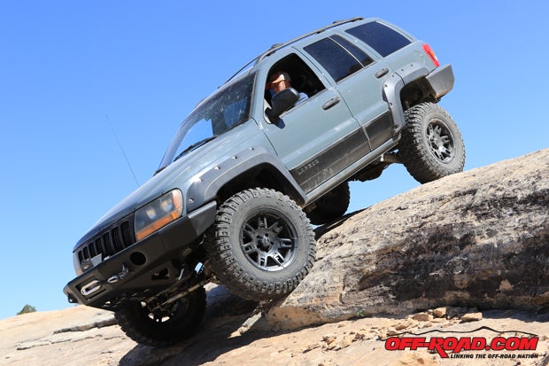 We took our WJ Grand Cherokee out to the 49th Easter Jeep Safari in Moab, Utah, to see how it performed after all of the upgrades. Photo by Jaime Hernandez