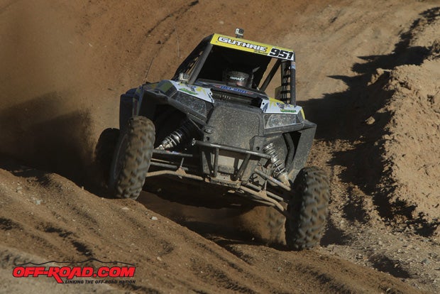 Mitch Guthrie Jr. finished 6th place overall in his new Polaris RZR set up for a single cockpit.