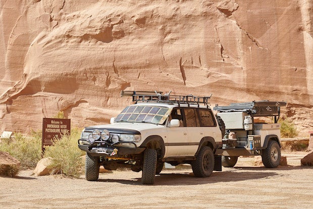 Regenerative solar power is opening a new era for offroad explorers. Photo by Andrew McAllister.