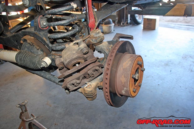 Jeep Wrangler Rubicon Brake Replacement: 