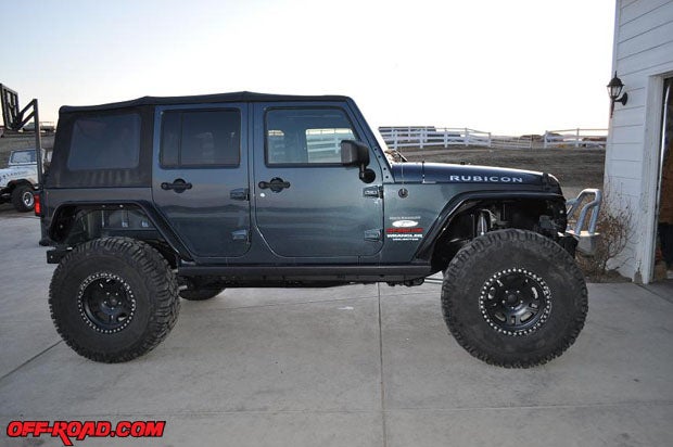 Rock Krawler Aluminum PRO Long-Arm Jeep JK Suspension: 