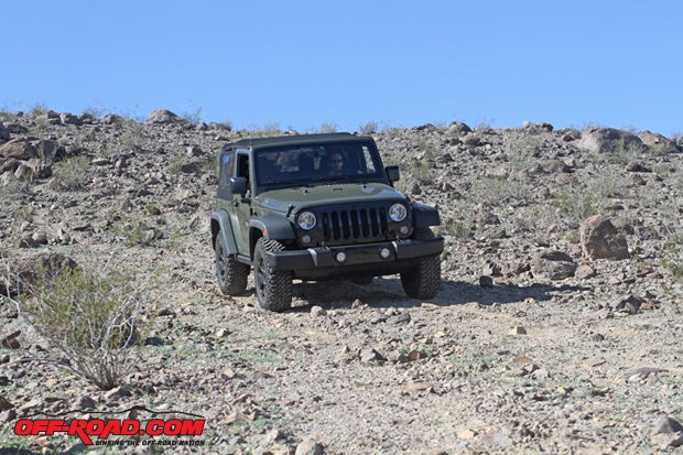 2016 Jeep Willys Edition Wrangler Action Rocks