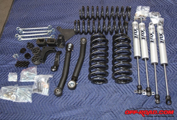 BDS Suspension offers a 4-inch suspension kit for the WJ, which offers the option to upgrade to Fox monotube shocks. We also installed a BDS dual stabilizer kit as well to aid in on- and off-road handling.