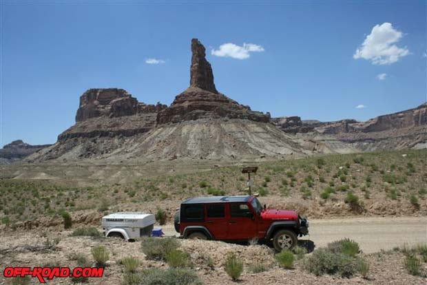 Bottleneck Peak is just one of the scenic wonders youll see in the San Rafael Swell.