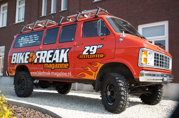 Here’s a fine example of a Dodge Van 4x4 Conversion.