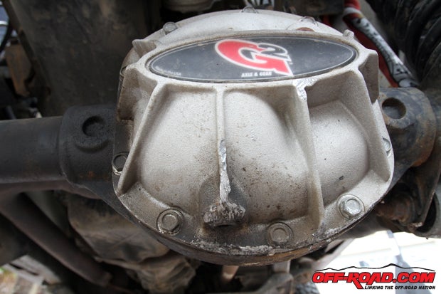 Scuffs and scrapes will occur on the trail from time to time on the diff covers and on other parts. The important things is to distinguish a scuff from a more detrminental scrape that can cause leaking or fluid loss. 