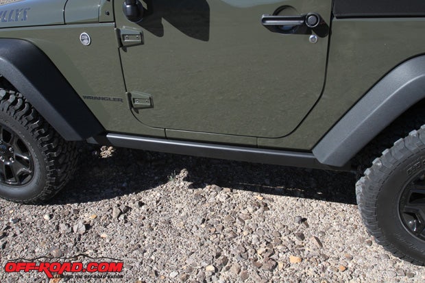 2016 Jeep Willys Edition Wrangler Rock Rails