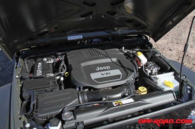 2016 Jeep Willys Edition Wrangler Pentastar Engine